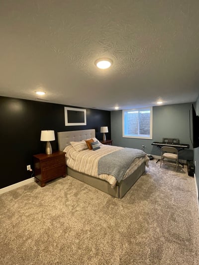 Basement-bedroom