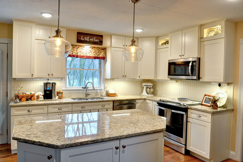 Traditional Kitchen Remodel Drawbridge Lafayette front view w