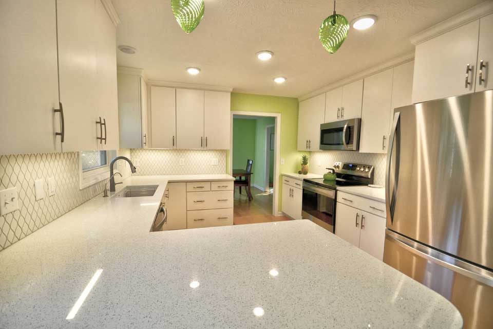 Kent Street West Lafayette Modern Kitchen Remodel Side 2