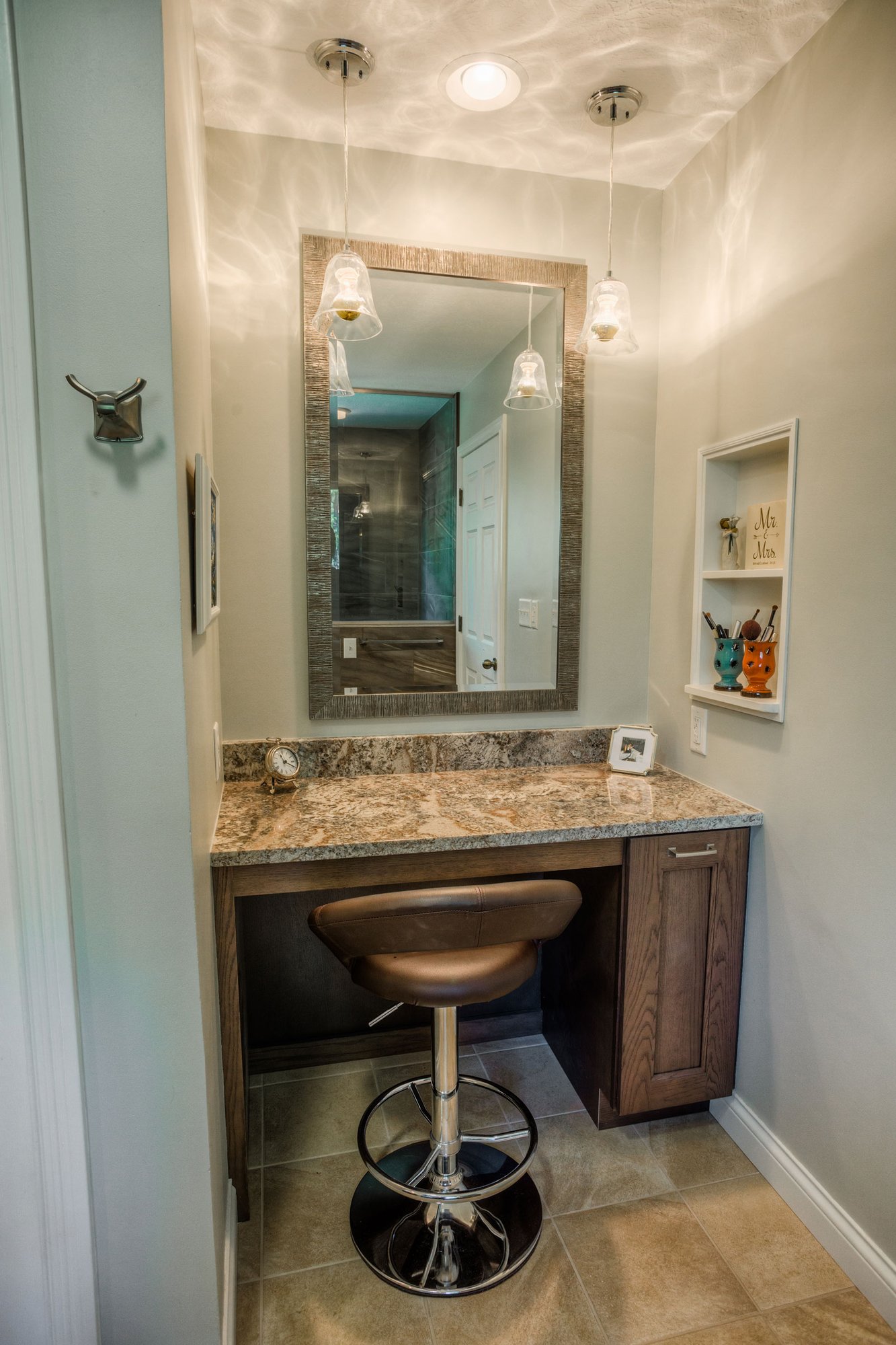 Battleground Contemporary Bathroom Remodel