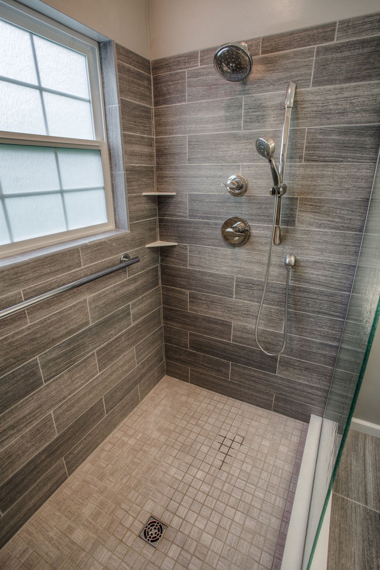 Cibuta West Lafayette Contemporary Shower Remodel