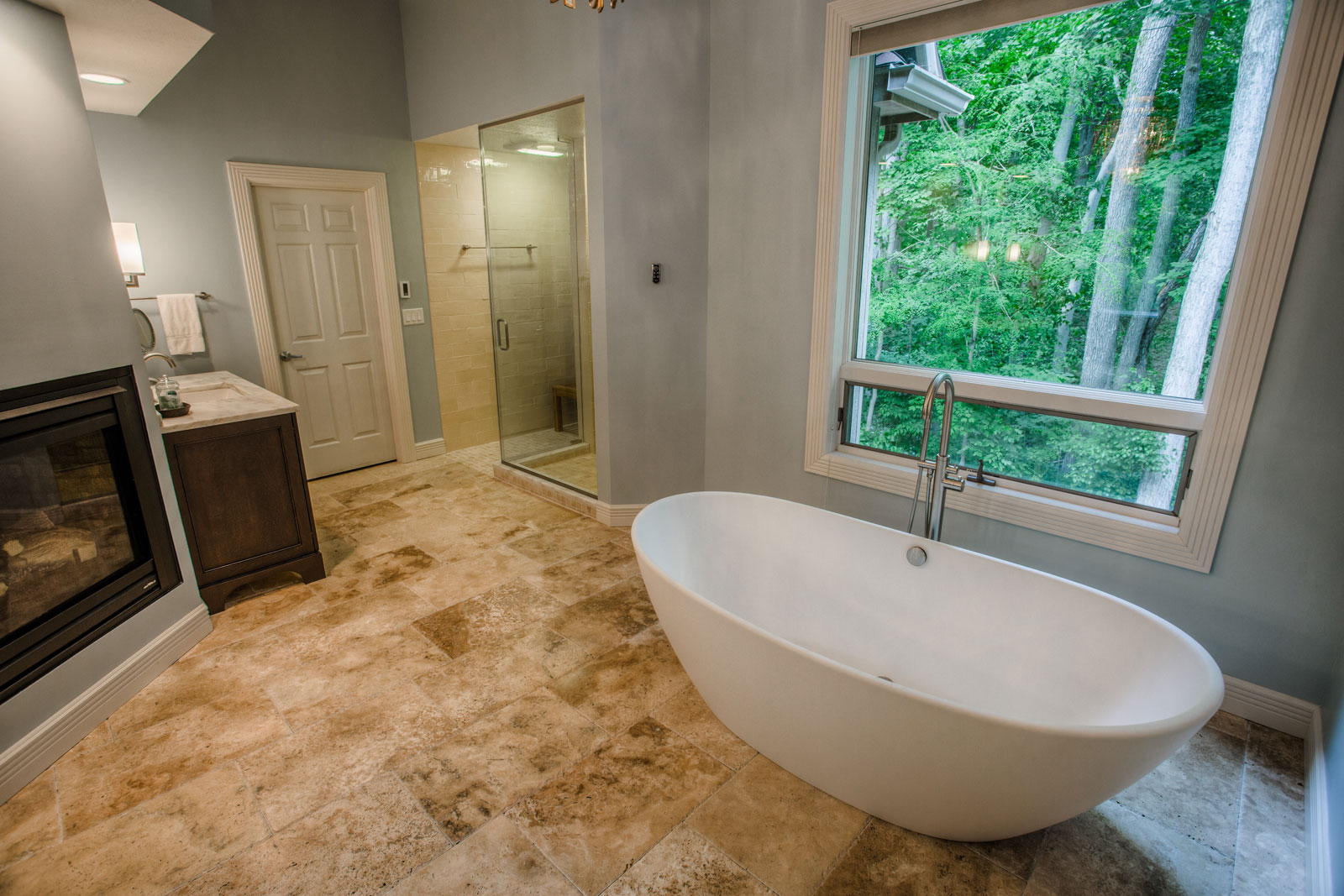 Eisenhower Transitional Bathroom Remodel