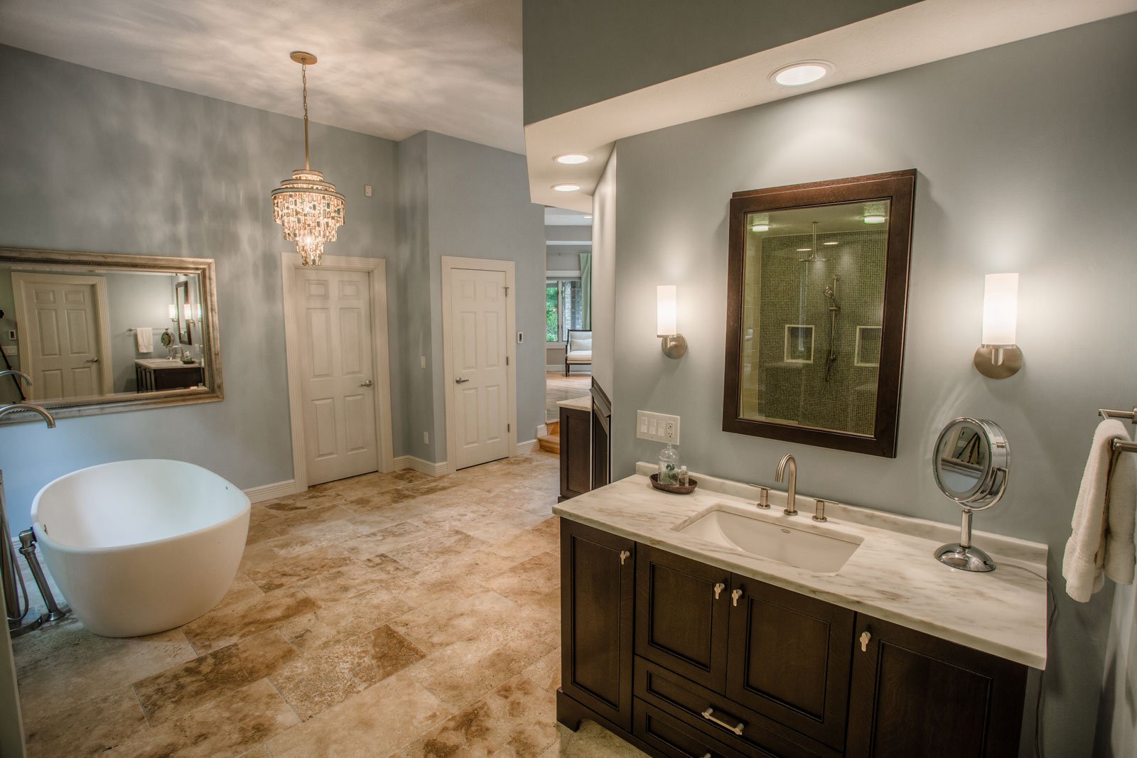 Eisenhower Transitional Bathroom Remodel