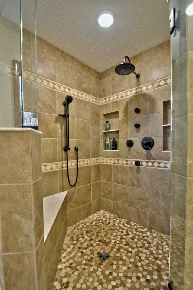 Castellan Lafayette Two Story Home Addition Shower
