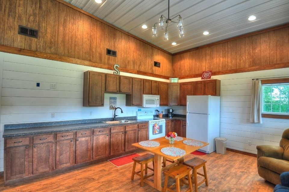 Pole Barn Remodel Lafayette IN Kitchen
