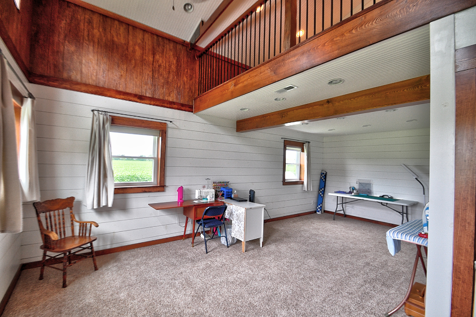 Pole Barn Remodel Lafayette IN Sewing Room
