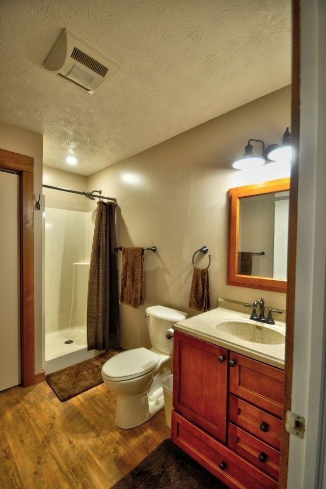 Pole Barn Remodel Lafayette IN Bathroom