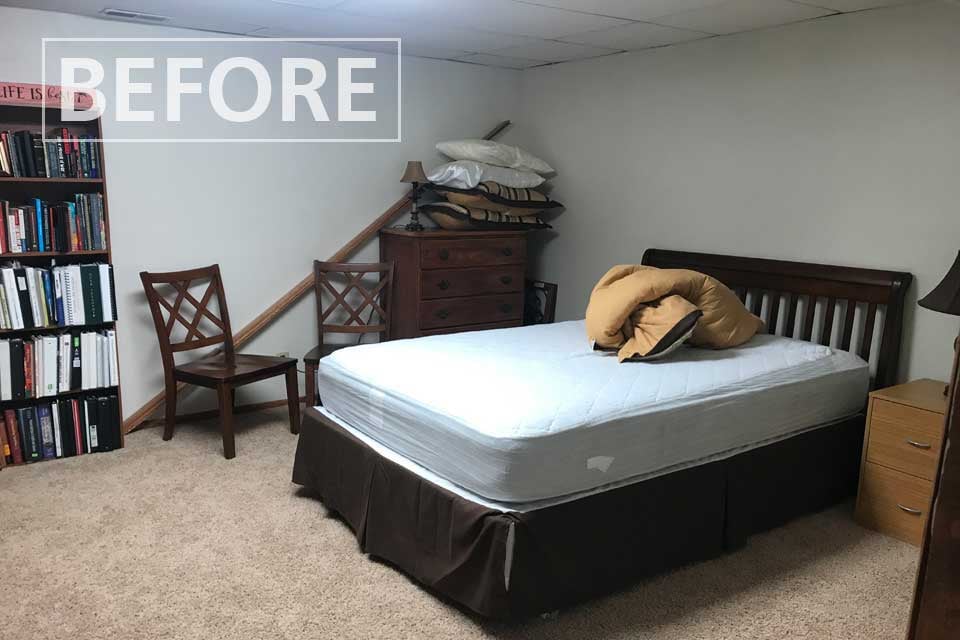 Hamilton Street West Lafayette Basement Bedroom Remodel 2