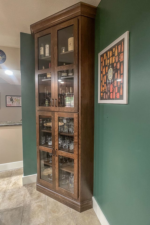 Interior Remodel Wine Cellar Addition Lafayette IN 8