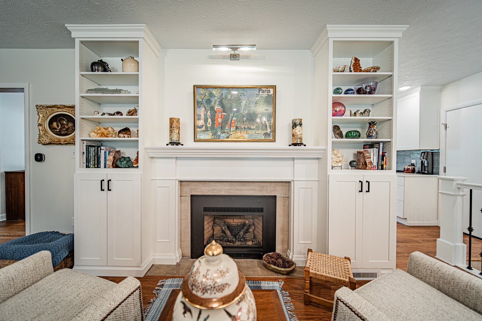 West lafayette modern living room