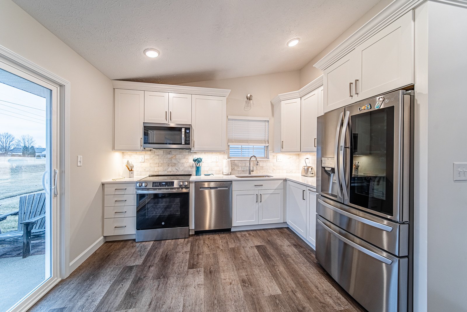 Bright and Airy Kitchen Makeover in Lafayette-HDR