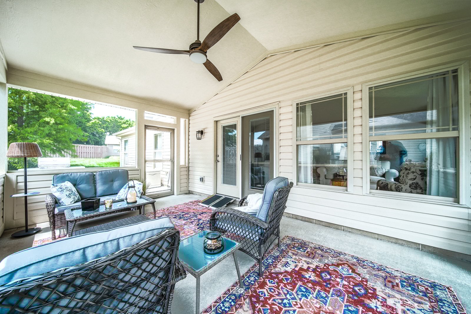 grill patio concrete extension