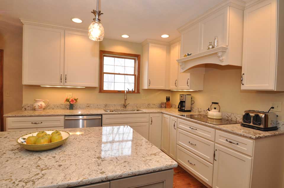University Farms Traditional Kitchen Remodel Window View