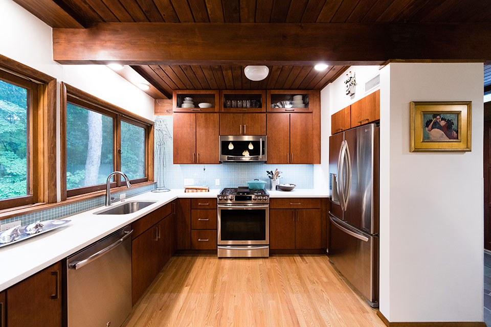 West Lafayette Mid Century Kitchen Remodel