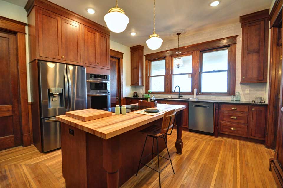 Farmhouse Kitchen and Half Bath Remodel in Monticello