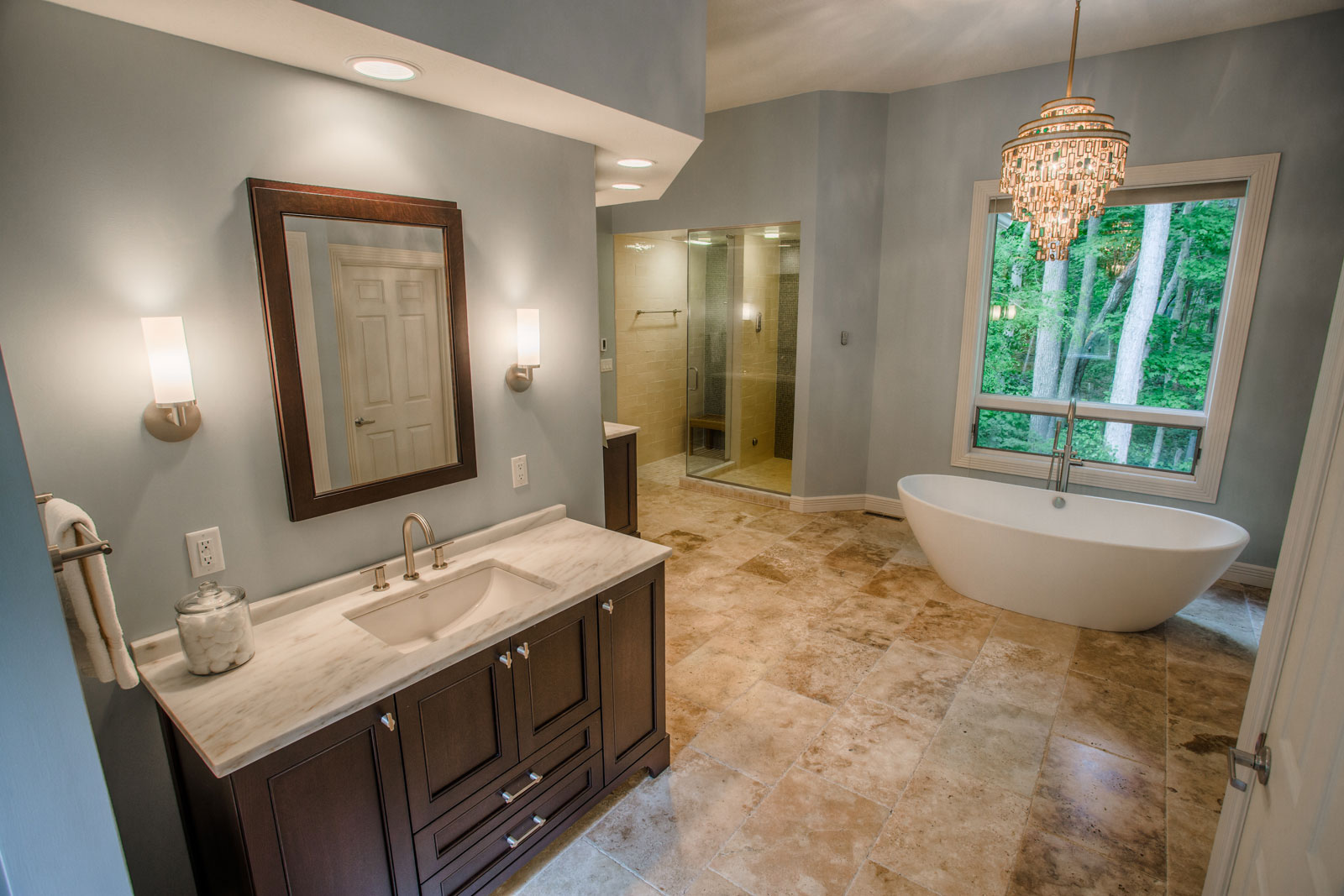 Eisenhower Transitional Bathroom Remodel
