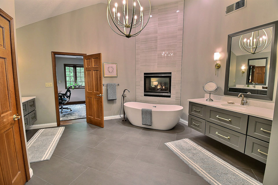 A new primary bedroom and bath remodel project we completed in west lafayette. The master bath is one of the largest we have worked with. Check the project.