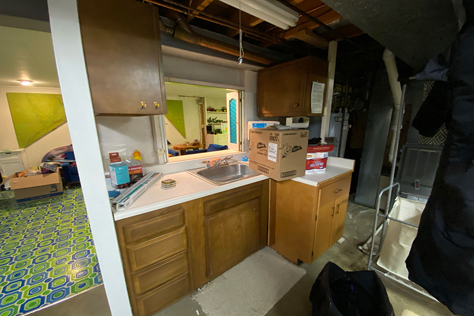 Basement Before Remodel West Lafayette IN