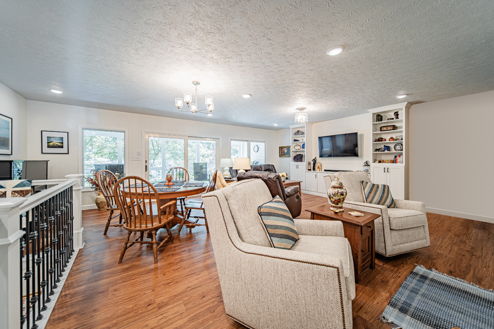 West lafayette living room renovation after