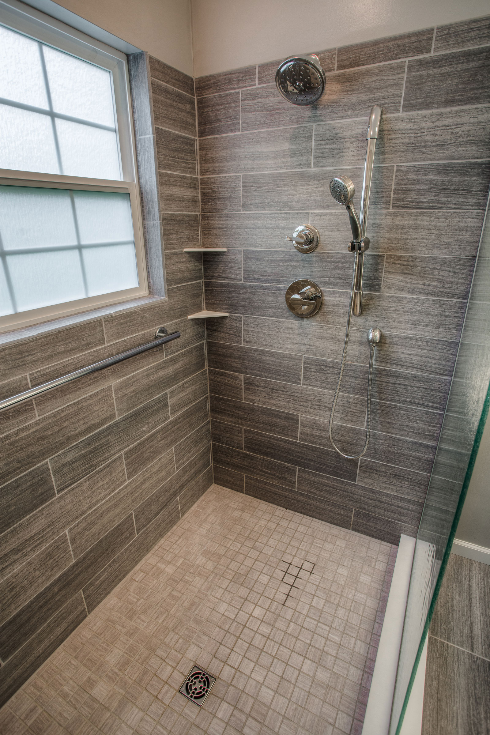West Lafayette Contemporary Master Bathroom Remodel ...