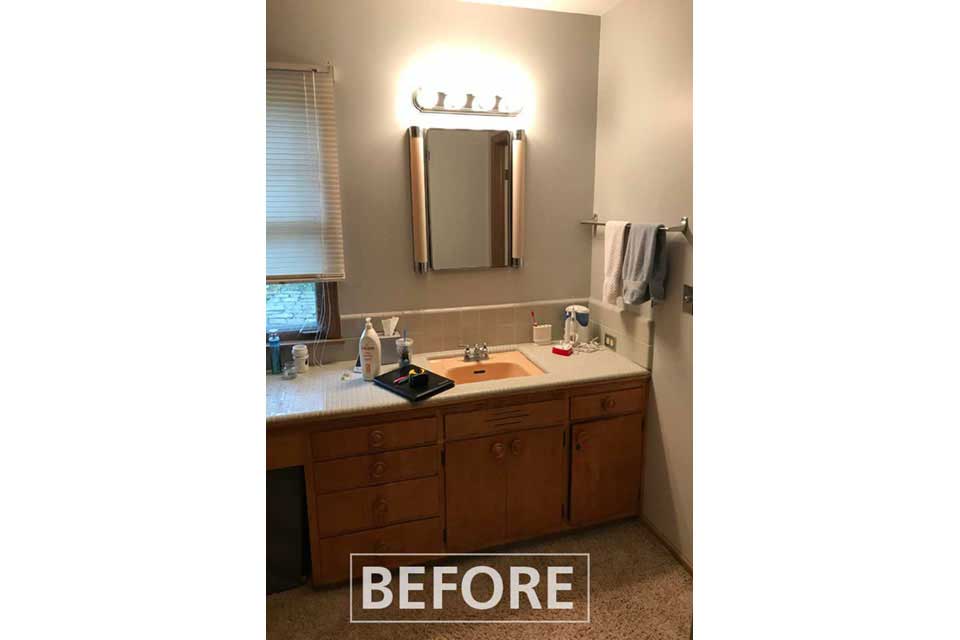 Cherry Lane West Bathroom Remodel - Before