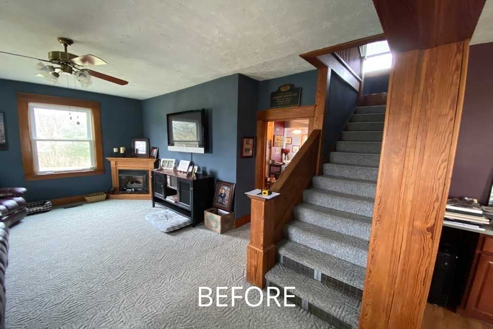 Living Room Before Remodel
